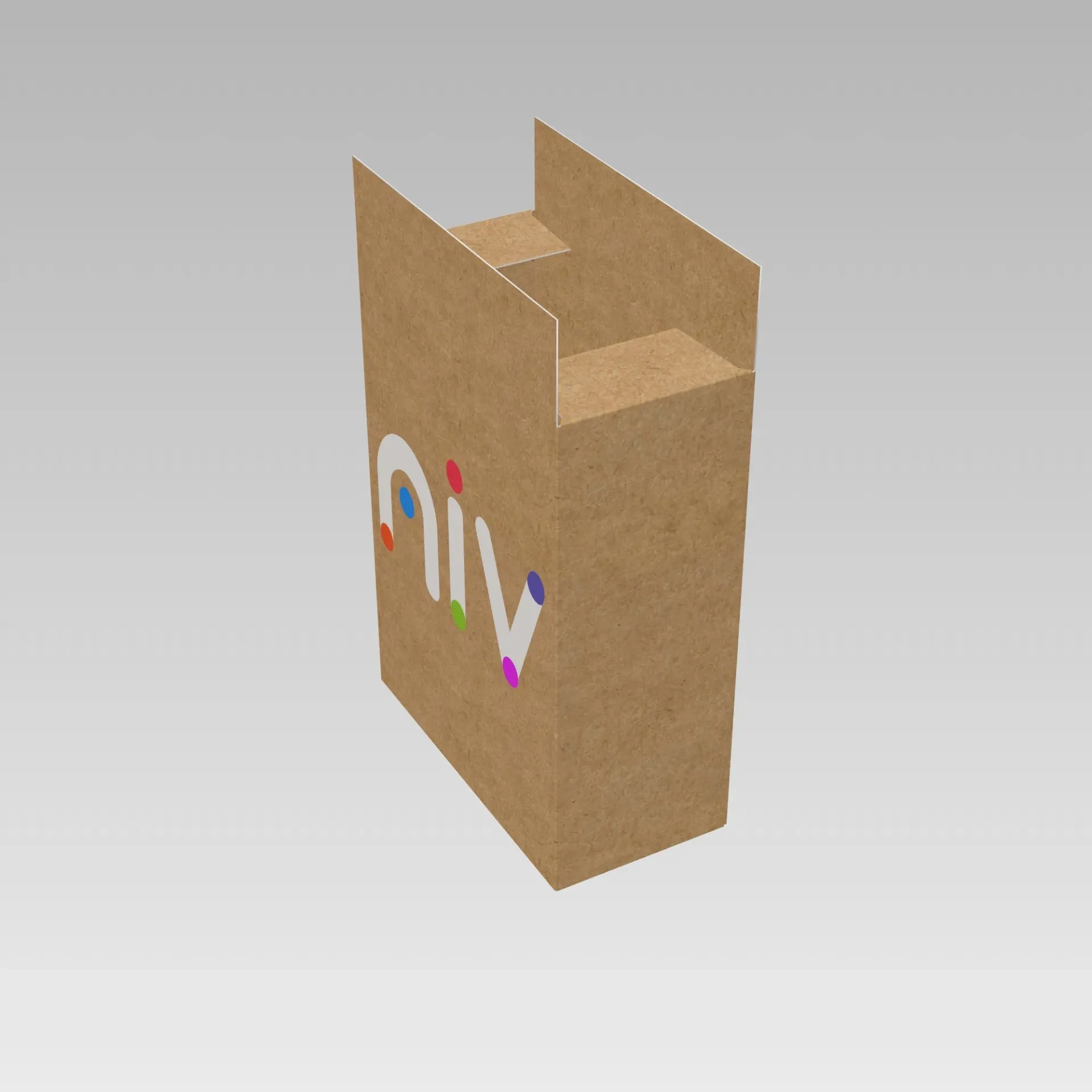 four flap corrugated box
